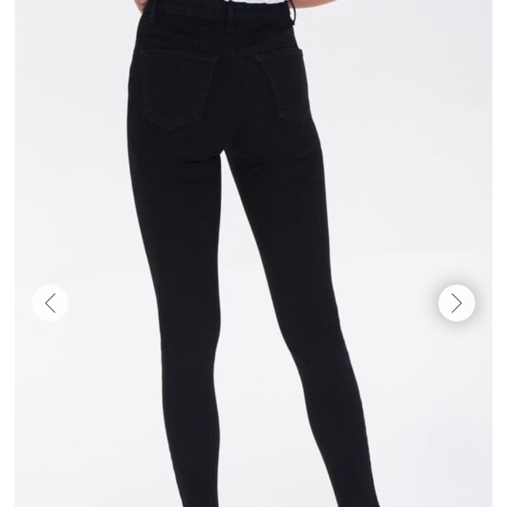 BNWT BLACK SKINNY JEANS - Picture 3 of 9